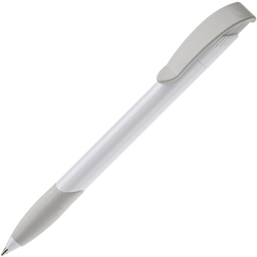 Kugelschreiber Apollo Hardcolour , weiß / silber, ABS, 14,70cm (Länge), Bild 2