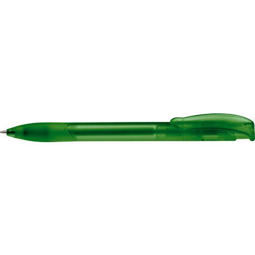 Kugelschreiber Apollo Frosty , gefrostet grün, ABS, 14,70cm (Länge), Bild 3