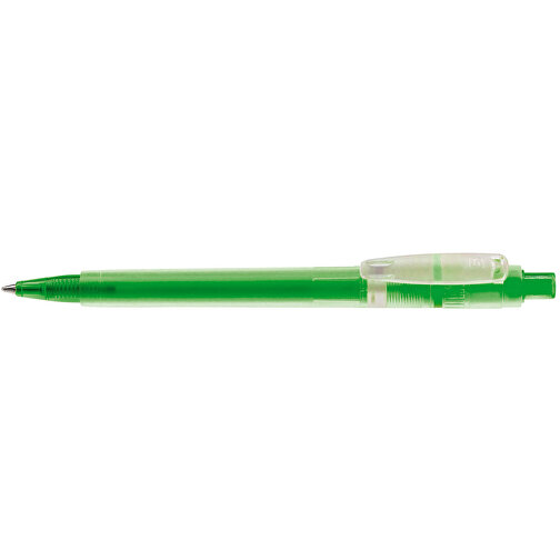 Kugelschreiber Baron ´03 Ice Frosty , gefrostet grün, ABS, 13,30cm (Länge), Bild 3