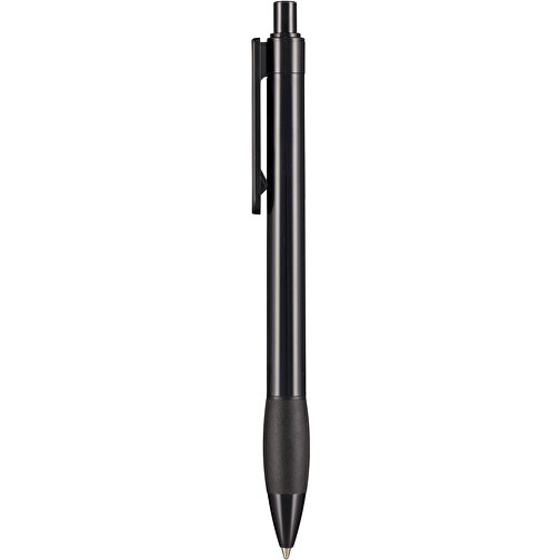 Kugelschreiber DIVA , Ritter-Pen, schwarz, ABS-Kunststoff, 13,60cm (Länge), Bild 1