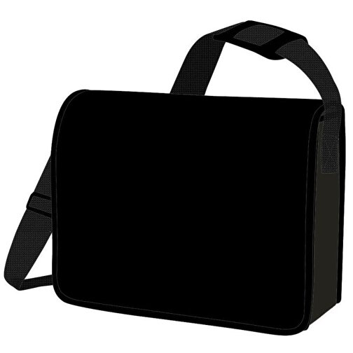 LorryBag® Original 1 , Halfar, schwarz matt, LKW-Plane, 13,00cm x 29,00cm x 37,00cm (Länge x Höhe x Breite), Bild 1