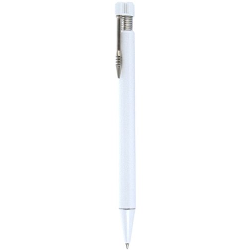 Kugelschreiber EMPIRE , Ritter-Pen, weiss, ABS-Kunststoff, 14,50cm (Länge), Bild 1