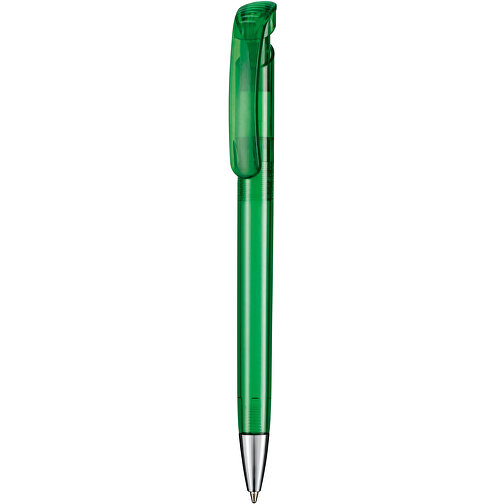 Kugelschreiber BONITA TRANSPARENT , Ritter-Pen, limonen-grün, ABS-Kunststoff, 14,80cm (Länge), Bild 1