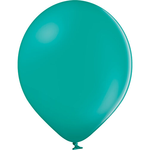 Luftballon 100-110cm Umfang , türkis, Naturlatex, 33,00cm x 36,00cm x 33,00cm (Länge x Höhe x Breite), Bild 1
