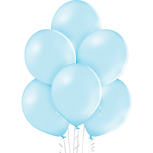 Luftballon 75-85cm Umfang , himmelblau, Naturlatex, 24,00cm x 27,00cm x 24,00cm (Länge x Höhe x Breite), Bild 2