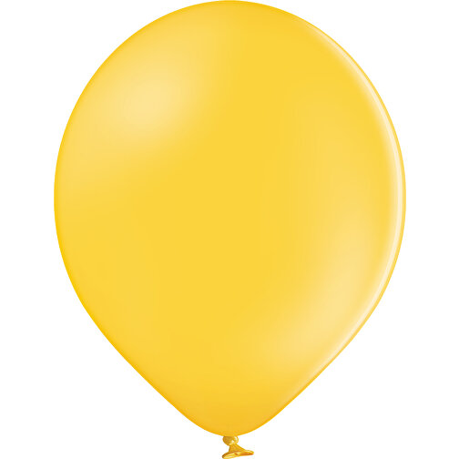 Luftballon 80-90cm Umfang , hellgelb, Naturlatex, 27,00cm x 29,00cm x 27,00cm (Länge x Höhe x Breite), Bild 1