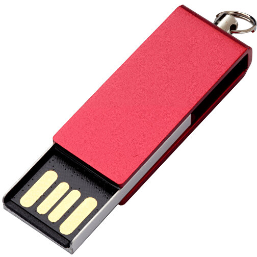 USB-Stick REVERSE 3.0 16GB , Promo Effects MB , rot MB , 16 GB , Kunststoff/Metall MB , 10 - 45 MB/s MB , 3,20cm x 0,60cm x 1,20cm (Länge x Höhe x Breite), Bild 2