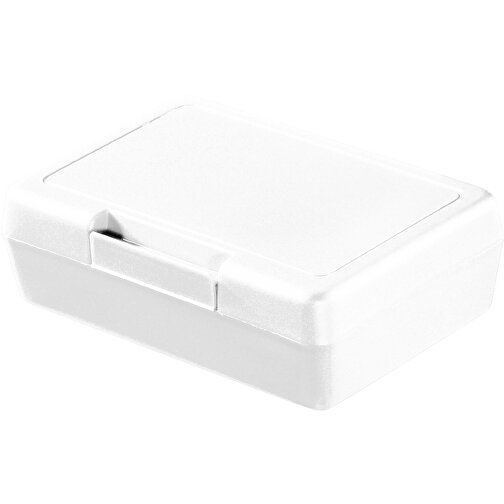 Vorratsdose 'Brunch-Box' , weiß, Kunststoff, 12,50cm x 4,00cm x 8,50cm (Länge x Höhe x Breite), Bild 1