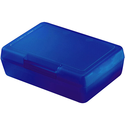 Vorratsdose 'Brunch-Box' , trend-blau PP, Kunststoff, 12,50cm x 4,00cm x 8,50cm (Länge x Höhe x Breite), Bild 1