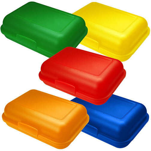 Vorratsdose 'Break' , pastell-rot, Kunststoff, 15,30cm x 5,50cm x 10,50cm (Länge x Höhe x Breite), Bild 2