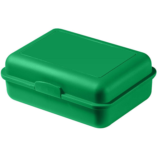 Vorratsdose 'School-Box' Gross , standard-grün, Kunststoff, 17,50cm x 6,80cm x 13,10cm (Länge x Höhe x Breite), Bild 1