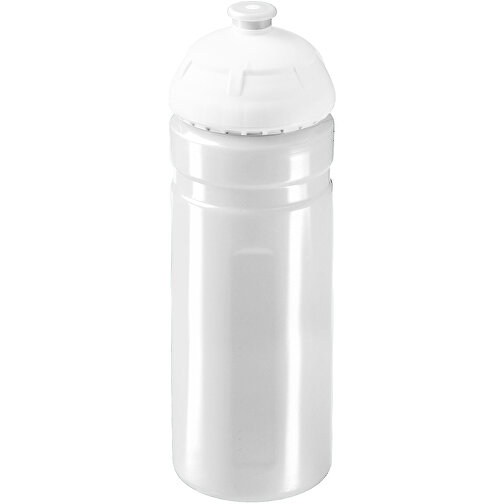 Trinkflasche 'Champion' 0,7 L , weiss, Kunststoff, 21,00cm (Höhe), Bild 1