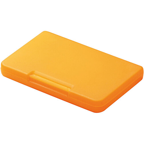 Universalbox 'Mini' , standard-orange, Kunststoff, 10,10cm x 1,10cm x 6,70cm (Länge x Höhe x Breite), Bild 1