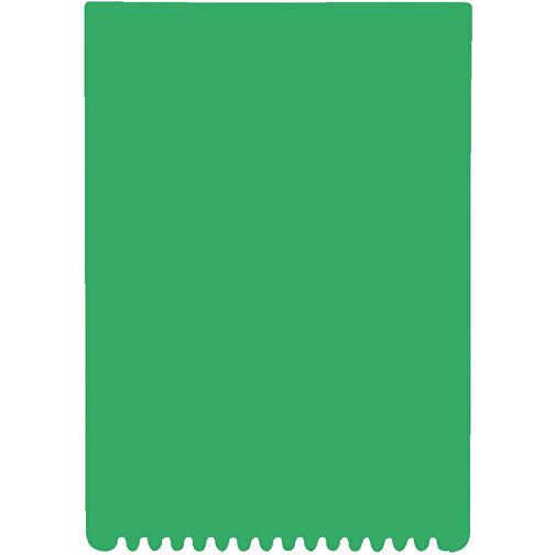 Eiskratzer 'Rechteck' , standard-grün, Kunststoff, 14,70cm x 0,30cm x 10,30cm (Länge x Höhe x Breite), Bild 1