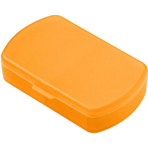 Aufbewahrungsdose 'Duo' , trend-orange PP, Kunststoff, 6,10cm x 1,40cm x 4,00cm (Länge x Höhe x Breite), Bild 1