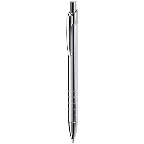 Kugelschreiber Talagante , silber, Metall, 13,90cm (Länge), Bild 1