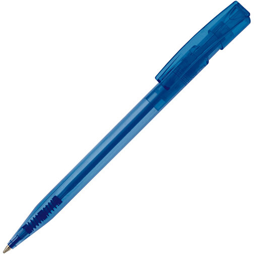 Kugelschreiber Nash Transparent , transparent blau, ABS, 14,50cm (Länge), Bild 2
