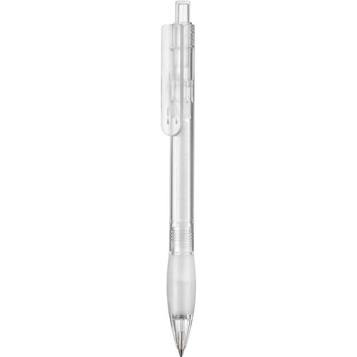 Kugelschreiber DIVA TRANSPARENT , Ritter-Pen, transparent-klar, ABS-Kunststoff, 13,60cm (Länge), Bild 1