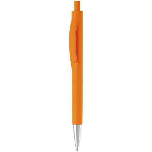 Kugelschreiber Basic X , orange, ABS, 14,00cm (Länge), Bild 1