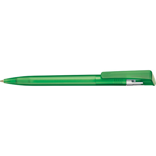 Kugelschreiber All-Star Frozen SI , Ritter-Pen, limonen-grün-frost/silber, ABS-Kunststoff, 14,70cm (Länge), Bild 3