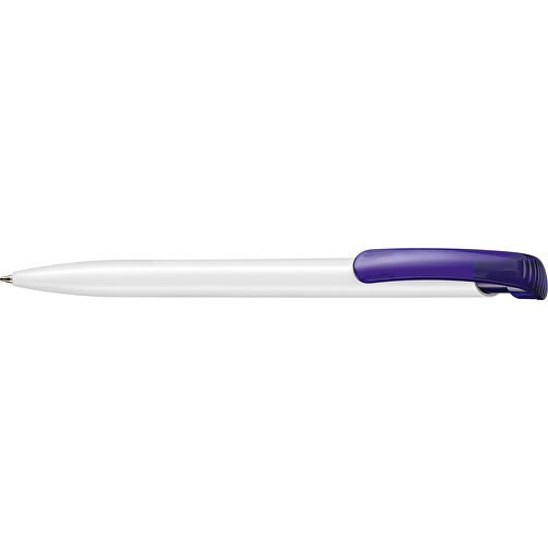 Kugelschreiber Clear ST , Ritter-Pen, oceanblau, ABS-Kunststoff, 14,80cm (Länge), Bild 3