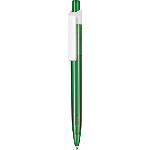 Kugelschreiber Insider Transparent S , Ritter-Pen, limonen-grün, ABS-Kunststoff, 14,20cm (Länge), Bild 1
