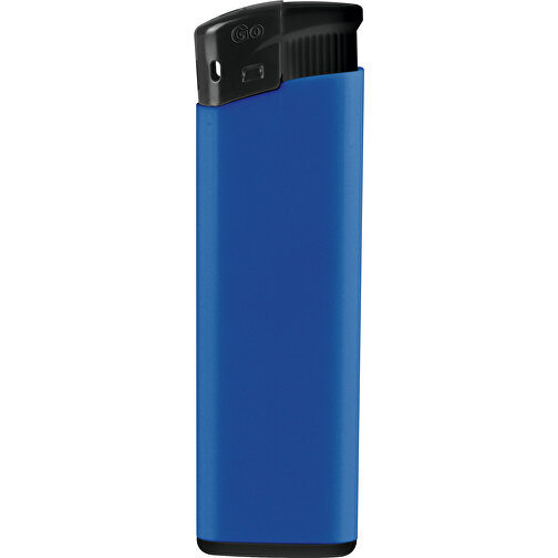 GO Fixflame Piezo Feuerzeug , blau, Kunststoff, 8,00cm x 1,00cm x 2,50cm (Länge x Höhe x Breite), Bild 1