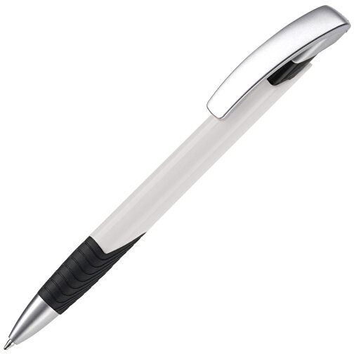 Kugelschreiber Zorro Special , weiß, ABS & Metall, 14,50cm (Länge), Bild 2