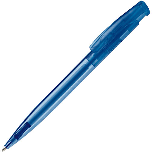 Kugelschreiber Avalon Transparent , transparent blau, ABS, 14,60cm (Länge), Bild 2