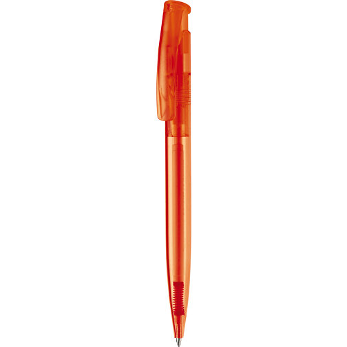 Kugelschreiber Avalon Transparent , transparent orange, ABS, 14,60cm (Länge), Bild 1