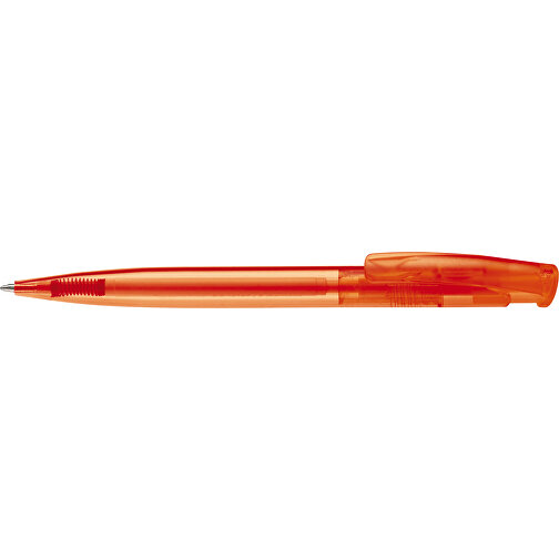Kugelschreiber Avalon Transparent , transparent orange, ABS, 14,60cm (Länge), Bild 3