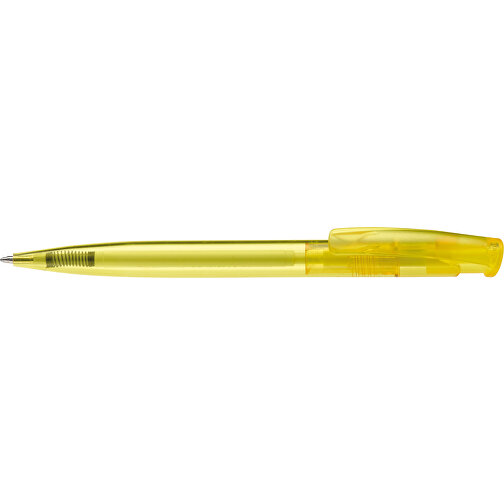 Kugelschreiber Avalon Transparent , transparent gelb, ABS, 14,60cm (Länge), Bild 3