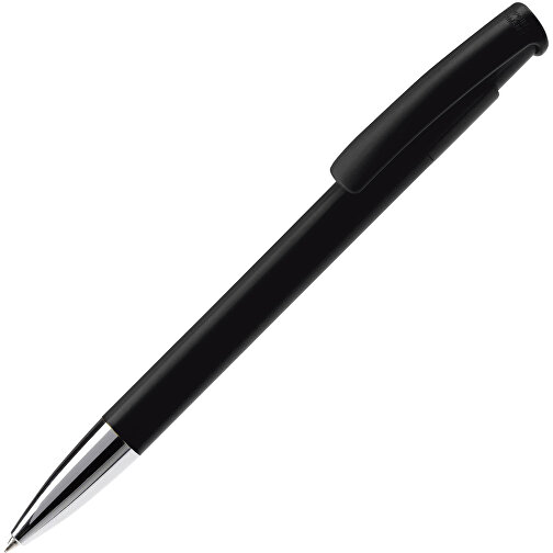 Kugelschreiber Avalon Hardcolour Mit Metallspitze , schwarz, ABS & Metall, 14,60cm (Länge), Bild 2