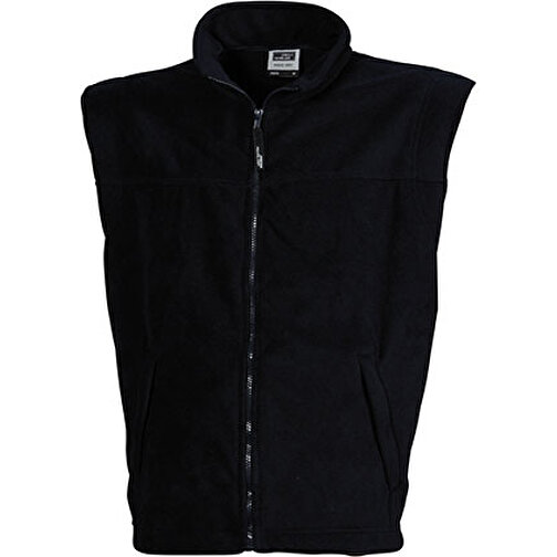 Fleece Vest , James Nicholson, navy, 100% Polyester, XL, , Bild 1