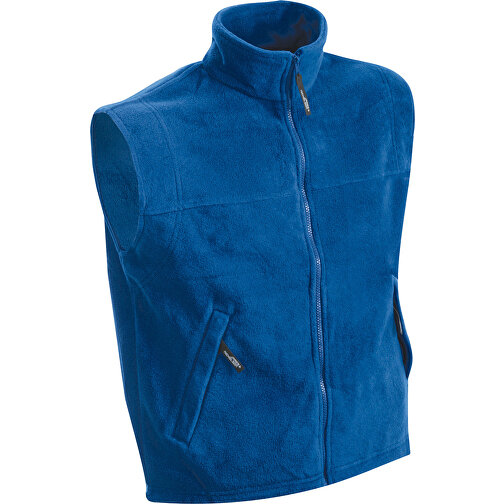 Fleece Vest , James Nicholson, royal, 100% Polyester, S, , Bild 1