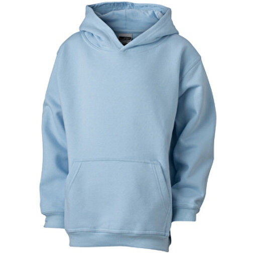 Hooded Sweat Junior , James Nicholson, light-blau, 80% Baumwolle, ringgesponnen, 20% Polyester, XL (146/152), , Bild 1