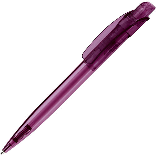 Kugelschreiber Cube Transparent , transparent violett, ABS, 14,70cm (Länge), Bild 2