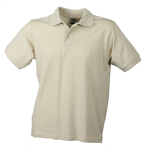 Classic Polo , James Nicholson, stone, 100% Baumwolle, gekämmt, ringgesponnen, XXL, , Bild 1