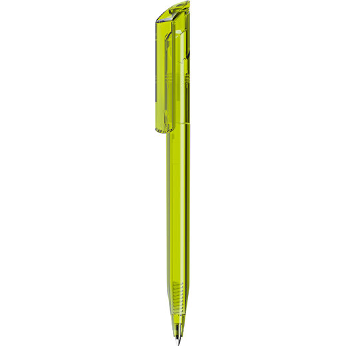 POP Transparent , uma, hellgrün, Kunststoff, 14,71cm (Länge), Bild 1
