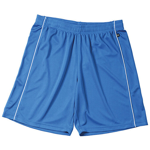 Basic Team Shorts , James Nicholson, royal/weiss, 100% Polyester, XL, , Bild 1