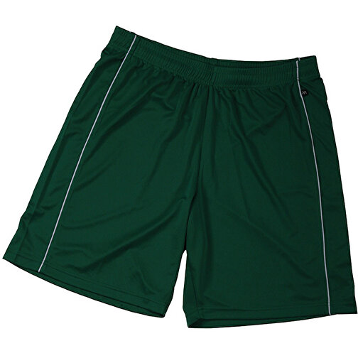 Basic Team Shorts Junior , James Nicholson, grün/weiß, 100% Polyester, S (110/116), , Bild 1