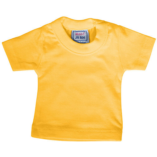 Mini-T , James Nicholson, gold-gelb, 100% Baumwolle, one size, , Bild 1