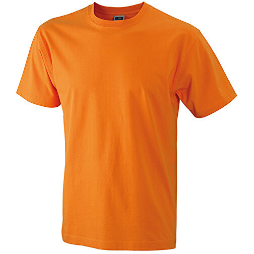 Workwear-T Men , James Nicholson, orange, 100% Baumwolle, ringgesponnen, L, , Bild 1
