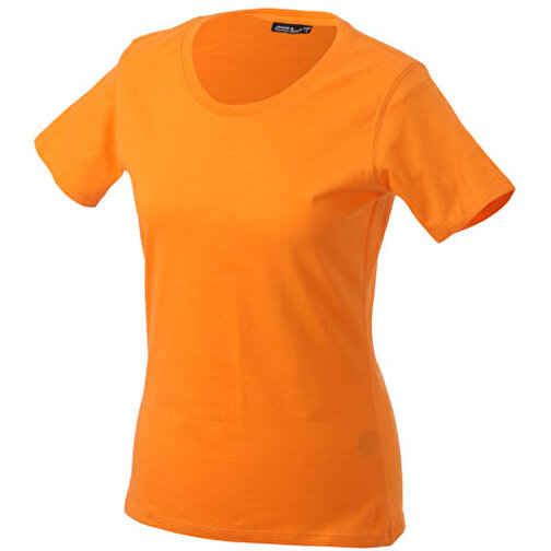 Workwear-T Women , James Nicholson, orange, 100% Baumwolle, gekämmt, ringgesponnen, M, , Bild 1