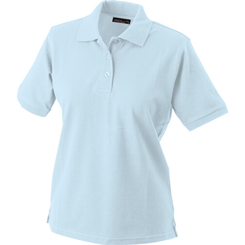 Workwear Polo Women , James Nicholson, light-blau, 100% Baumwolle, gekämmt, ringgesponnen, XL, , Bild 1