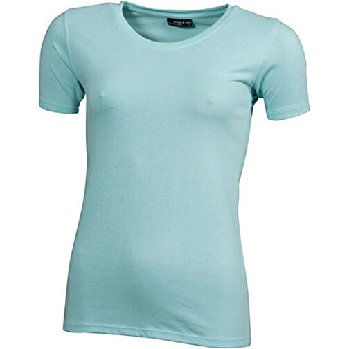 Ladies’ Basic-T , James Nicholson, mint, 100% Baumwolle, ringgesponnen, XL, , Bild 1