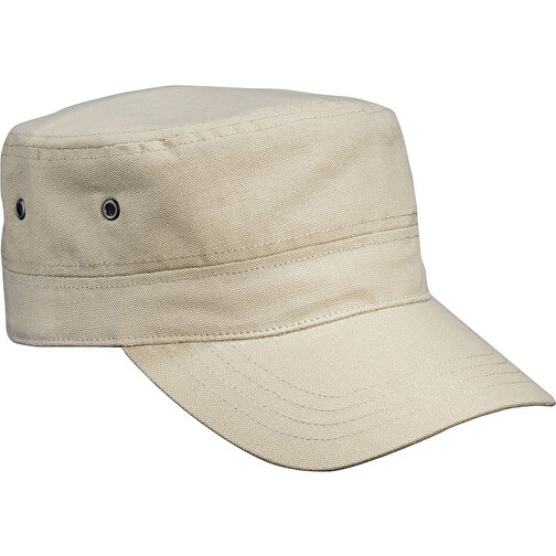 Military Cap , Myrtle Beach, khaki, 100% Baumwolle, one size, , Bild 1