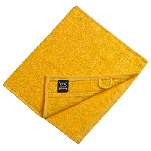 Guest Towel , Myrtle Beach, gold-gelb, 100% Baumwolle, one size, , Bild 1