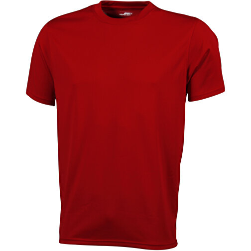 Men’s Active - T , James Nicholson, rot, 100% Polyester, 3XL, , Bild 1