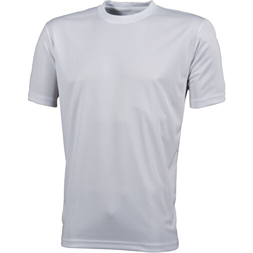 Men’s Active - T , James Nicholson, weiss, 100% Polyester, L, , Bild 1